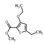 CAS#: 181063-74-1， Methyl 3-Ethoxy-5-Ethyl-2-Thiophenecarboxylate