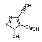 CAS#: 181124-71-0， 4,5-Diethynyl-1-Methyl-1H-1,2,3-Triazole