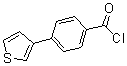 CAS#: 181132-79-6， 4-(3-Thienyl)-Benzoyl Chloride