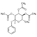 CAS#: 181136-65-2， Phenyl 2,3,4-Tri-O-Acetyl-6-Deoxy-1-Thio-alpha-L-Mannopyranoside