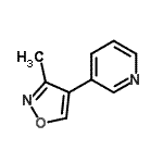 CAS#: 181178-92-7， 3-(3-Methyl-1,2-Oxazol-4-Yl)Pyridine