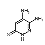 CAS#: 18126-12-0， 5,6-Diamino-3(2H)-Pyridazinethione