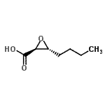 CAS#: 181378-55-2， (2S,3R)-3-Butyl-2-Oxiranecarboxylic Acid
