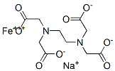 structure of CAS# 18154-32-0, Edta Ferric-Sodium Salt;[ETHYLENEDINITRILO]TETRAACETIC ACID FERRIC-SODIUM SALT;ETHYLENEDIAMIDETETRAACETIC ACID MONOSODIUM FERRIC SALT;ETHYLENEDIAMINETETRAACETIC ACID IRON(III)-SODIUM SALT