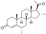 CAS#: 1816-78-0， 6alpha,16alpha-Dimethylprogesterone