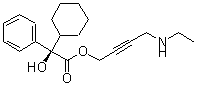 CAS#: 181647-19-8， (alphaR)-alpha-Cyclohexyl-alpha-Hydroxy-Benzeneacetic Acid 4-(Ethylamino)-2-Butyn-1-Yl Ester