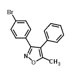 CAS#: 181697-19-8， 3-(4-Bromophenyl)-5-Methyl-4-Phenyl-1,2-Oxazole