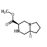 CAS#: 181795-67-5， Methyl (3R,8aS)-Octahydropyrrolo[1,2-a]Pyrazine-3-Carboxylate