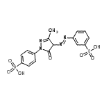 CAS#: 181819-97-6， 3-[(E)-[3-Methyl-5-Oxo-1-(4-Sulfophenyl)-4H-Pyrazol-4-Yl]Azo]Benzenesulfonic Acid