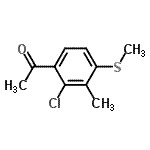 CAS#: 181997-71-7， 1-[2-Chloro-3-Methyl-4-(Methylsulfanyl)Phenyl]Ethanone