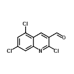 CAS#: 182049-18-9， 2,5,7-Trichloro-3-Quinolinecarbaldehyde