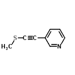 CAS#: 18212-56-1， 3-[(Methylsulfanyl)Ethynyl]Pyridine