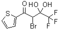 CAS#: 182131-50-6， 2-Bromo-4,4,4-Trifluoro-3,3-Dihydroxy-1-(2-Thienyl)-1-Butanone