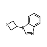 CAS#: 182193-18-6， 1-(3-Thietanyl)-1H-Benzimidazole