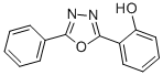 structure of CAS# 18233-24-4, 2-(5-Phenyl-1,3,4-Oxadiazol-2-Yl)Phenol;(6E)-6-(5-Phenyl-3H-1,3,4-Oxadiazol-2-Ylidene)-1-Cyclohexa-2,4-Dienone;Aids-084423;Aids084423