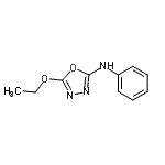 CAS#: 182348-47-6， 5-Ethoxy-N-Phenyl-1,3,4-Oxadiazol-2-Amine