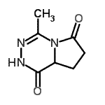 CAS#: 182482-39-9， 4-Methyl-8,8A-Dihydropyrrolo[1,2-d][1,2,4]Triazine-1,6(2H,7H)-Dione