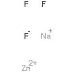 CAS 登录号：18251-84-8， 氟化钠锌(3:1:1)