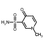 CAS#: 182556-18-9， 1-Methyl-4-Oxo-1,4-Dihydro-3-Pyridinesulfonamide