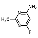 CAS#: 18260-57-6， 6-Fluoro-2-Methyl-4-Pyrimidinamine