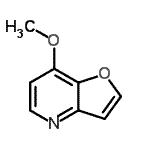 CAS#: 182691-78-7， 7-Methoxyfuro[3,2-b]Pyridine