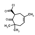 CAS#: 182695-00-7， (1S)-3,6,6-Trimethyl-7-Oxo-3-Cycloheptene-1-Carbonyl Chloride