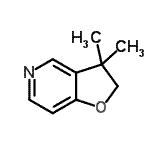 CAS#: 182819-53-0， 3,3-Dimethyl-2H-Furo[3,2-c]Pyridine