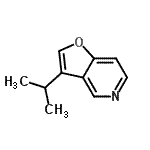 CAS#: 182819-55-2， 3-Isopropylfuro[3,2-c]Pyridine