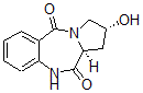 CAS#: 182823-26-3， (2R,11aS)-rel-2,3-Dihydro-2-Hydroxy-1H-Pyrrolo[2,1-c][1,4]Benzodiazepine-5,11(10H,11aH)-Dione