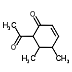 CAS#: 182866-49-5， 6-Acetyl-4,5-Dimethyl-2-Cyclohexen-1-One