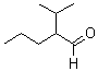 structure of CAS# 18295-59-5, 2-Propyl Valeraldehyde;2-Propylvaleraldehyde