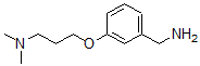 structure of CAS# 182963-94-6, 3-[3-(Dimethylamino)Propoxy]-Benzenemethanamine