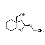 CAS#: 182968-30-5， [(2S,3aR,7aR)-2-Ethoxyhexahydro-1-Benzofuran-3A(4H)-Yl]Methanol