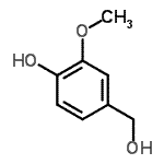 CAS#: 18299-15-5， 4-(Hydroxymethyl)-2-Methoxyphenol