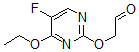 CAS 登录号：183232-33-9， [(4-乙氧基-5-氟-嘧啶-2-基)氧基]-乙醛