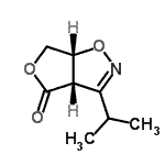 CAS#: 183386-20-1， (3aS,6aR)-3-Isopropyl-6,6A-Dihydrofuro[3,4-d][1,2]Oxazol-4(3aH)-One