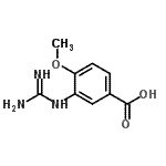 CAS#: 183430-56-0， 3-Carbamimidamido-4-methoxybenzoic acid