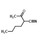 CAS#: 183437-05-0， 2-Acetylhexanenitrile