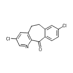 CAS#: 183483-27-4， 3,8-Dichloro-5,6-Dihydrobenzo[1,2]Cyclohepta[3,4-b]Pyridin-11-One