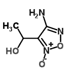 CAS#: 183537-54-4， 1-(4-Amino-2-Oxido-1,2,5-Oxadiazol-3-Yl)Ethanol