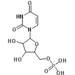 CAS#: 18354-06-8， 1-(5-O-Phosphonopentofuranosyl)-2,4(1H,3H)-Pyrimidinedione