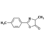 CAS#: 183559-31-1， 4-Methyl-2-(4-Methylphenyl)-1,3-Oxazol-5(4H)-One