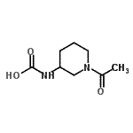 CAS#: 183591-09-5， (1-Acetyl-3-Piperidinyl)Carbamic Acid