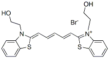 CAS#: 18371-33-0， 3-(2-Hydroxyethyl)-2-[5-[3-(2-Hydroxyethyl)-3H-Benzothiazol-2-Ylidene]Penta-1,3-Dienyl]Benzothiazolium Bromide