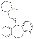 CAS#: 18374-06-6， 10,11-Dihydro-5-[(1-Methyl-2-Piperidinyl)Methoxy]-5H-Benzo[4,5]Cyclohepta[1,2-b]Pyridine