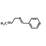 CAS#: 183864-22-4， (E)-N-Allyl-1-(4-Pyridinyl)Methanimine