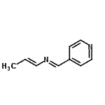 CAS#: 183864-43-9， (E)-N-[(1E)-1-Propen-1-Yl]-1-(4-Pyridinyl)Methanimine
