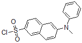 CAS#: 18392-55-7， N-Methyl-2-anilino-6-naphthalenesulfonyl chloride