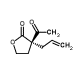 CAS#: 183952-09-2， (3R)-3-Acetyl-3-Allyldihydro-2(3H)-Furanone