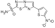 CAS#: 183999-60-2， 6-(5-Nitrothiophen-2-Yl)Imidazo[1,2-d][1,3,4]Thiadiazole-2-Sulfonamide
